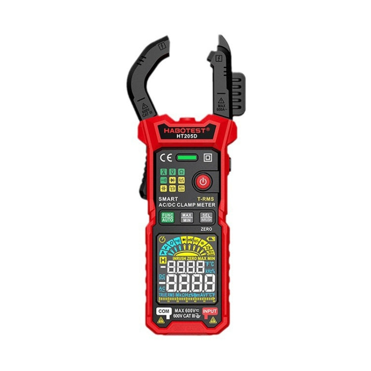 Multimetro digitale ad alta precisione multifunzione anti-scottatura intelligente a pinza HABOTEST HT205D, HT205D Multimetro digitale ad alta precisione multifunzione anti-scottatura intelligente a pinza HABOTEST HT205D, HT205D